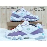 ราคา skechers d'lites 2 / Size 37 ยาว 24 cm. ( รองเท้ามือสองของแท้) (19010142537)