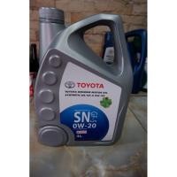 ราคา น้ำมันเครื่องโตโยต้า 0W-20 SN ขนาด 4 ลิตร (7246052784)