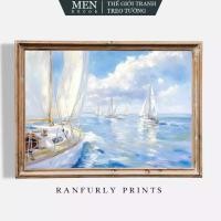 ราคา วาดภาพติดผนัง พิมพ์วิวเรือใบวินเทจ – นันทคิว รีกาต้า พิมพ์ขอขึ้น มาพร้อมตะปูแขวนรูป (45302847328)