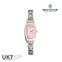 ราคา นาฬิกา SANDOZ รุ่น SD99267SS09 หน้าชมพูเข็มเงิน สำหรับผู้หญิง (5834725907)