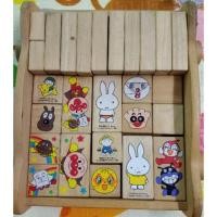ราคา บล็อกไม้มีล้อลากอันปังแมนและมิฟฟี่ (4816351971)