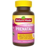 ราคา USA [USA] Nature Made ® Prenatal Multi+DHA softgel วิตามิน เตรียมตั้งครรภ์ (6256330350)