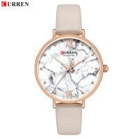 ราคา Curren นาฬิกาข้อมือควอทซ์ อะนาล็อก สายหนัง กันน้ํา หลากสี หรูหรา แฟชั่นสําหรับผู้หญิง (22936310790)