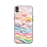 ราคา สําหรับ Samsung Galaxy A10/ Samsung A10 4G , Cloud Rainbow, บุคลิกภาพอินเทรนด์, เคสป้องกันโทรศัพท์ป้องกันการตก (42357670043)