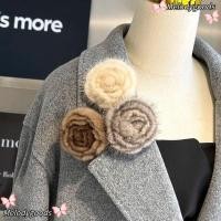 ราคา เข็มกลัดขนมิงค์แท้ เสริมความสวยงามให้ผ้าพันคอกับเสื้อกันหนาวผู้หญิงหรูหรา (48406278231)