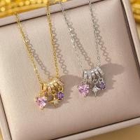 ราคา สร้อยคอผู้หญิง ทำจากทองแดงฝังเซอร์โคเนียม เพทาย สำหรับแฟชั่นฤดูหนาว (56107672443)