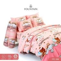 ราคา FTC088 : ผ้าปูที่นอน​ ผ้านวม​ การ์ตูน​ Cinnamoroll ยี่ห้อ​ Fountain​ ลิขสิทธิ์แท้​ Sanrio (54857328703)