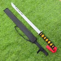 ราคา SAMURAI 70cm. ใบสแตนเลส หนา 2.4 mm ใบเจาะพอดสวยงาม ยามรวมด้าม 70เซนติเมตร มีดดาบซามูไร (43357558750)