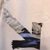ราคา OFF WHITE C/O VIRGIL ABLOH Oil Painting Arrow T-Shirt (22165001620)