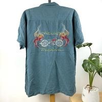 ราคา Tommy Bahama x Harley Davidson Hawaii Shirt (original) (29968478866)