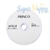 ราคา แผ่นดีวีดี DVD-R​ (SET 5/10/15/20 แผ่น) PRINCO​ 4.7GB​ 120MIN ขนาดความจุ 4.7 GB บันทึก VDO 120 นาที ต่อแผ่น (23828678914)