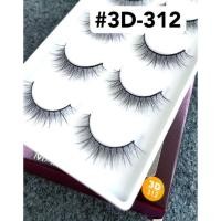 ราคา ถูกที่สุด!! ขนตาปลอม Marlliss กล่องม่วง 5 คู่ เบอร์ 3D 312 สวยธรรมชาติ หรือสายฝอก็ได้ (16241267791)