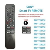 ราคา คำสั่งเสียง รีโมท SONY LED สมาร์ท 4K รีโมททีวี remote RMF-TX810U TX810P TX811U RMF-TX920U (25193671969)
