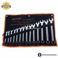 ราคา ANTON  แหวนข้าง ปากตาย ประแจแหวนข้างปากตาย 8-24mm 14ชิ้น GERMANY (10852723994)