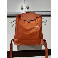 ราคา Longchamp Classic Backpack สีส้ม สินค้าของแท้มือสอง ยังไม่ผ่านการใช้งาน สภาพใหม่ (25390961487)