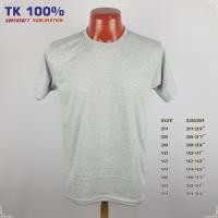 ราคา แบรนด์ Idea-T-Shirts TK100% #34 Supersoft (ผ้าหนา) สีเทาทอป TK Polyester สำหรับงานพิมพ์ซับลิเมชั่น (2682730243)
