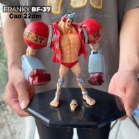 ราคา One Piece Franky BF-37 รุ่น 22cm สูง สองด้านเปลี่ยนเรือหมวกฟาง Super franky หุ่นยนต์ชิ้นเดียว (25879575087)
