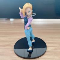 ราคา 17ซม.อะนิเมะDragon Ball Z Action Figure Lapis Android 18 Lazuliสาวเซ็กซี่Figurine PVCสะสมของเล่น (40264198351)