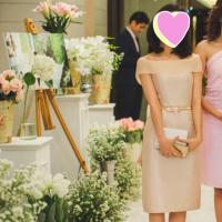 ราคา ชุดราตรีสีทองเปิดไหล่ ข้างหลังผูกโบว์ (ใส่1ครั้ง) (1731628983)