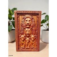 ราคา สิงโตไม้สักทองแกะสลัก (41529266393)