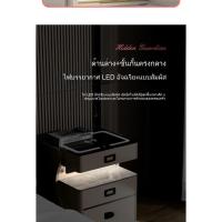 ราคา ตู้ข้างเตียงอัจฉริยะมัลติฟังก์ชัน พร้อมตู้เซฟและชาร์จไร้สาย สำหรับห้องนอน ดีไซน์เรียบง่ายและปลอดภัย (52904604395)