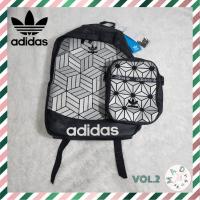 ราคา [ซื้อ 1 แถม 1] Addias Geometrics Backpack & Sling Bag (28561343919)
