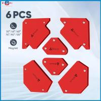 ราคา แม่เหล็กฉาก 6 ชิ้น แม่เหล็กจับฉาก จับฉากแม่เหล็ก แม่เหล็กจับฉาก เอนกประสงค์ ตัวเข้ามุมฉาก ฉากแม่เหล็ก เชื่อมโลหะ (27432360647)