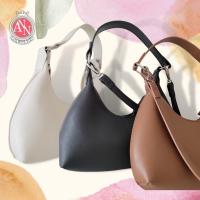 ราคา Charm bag-กระเป๋าสะพายไหล่ หนัง PU-สีน้ำตาล สีดำ สีขาว (15160390768)
