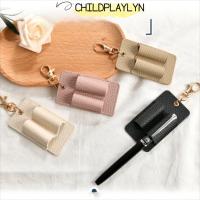 ราคา CHILDPLAYLYN กระเป๋าใส่ปากกาหนัง, ที่ใส่ปากกาเชือกเส้นเล็ก PU แบบแขวนประหยัดพื้นที่, อุปกรณ์ใช้สํานักงานปากกาออกแบบสร้างสรรค์แบบพกพา (49407504848)