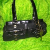 ราคา กระเป๋าหนังแท้แบรนด์ NINE WEST ใช้แล้ว. ลบ. อ่านคําอธิบาย (46957011507)