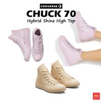 ราคา CONVERSE Chuck 70 Hybrid Shine High Top หุ้มข้อ หนัง คอนเวิร์ส แท้ (28770820443)