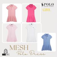 ราคา ♞,♘,♙[New_ของแท้%_พร้อมส่ง]_Polo Ralph Lauren เดรสคอปกโปโล ปักม้าเล็ก ผ้ายืด Mesh กระโปรงเหนือเข่า (26979976316)