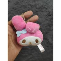 ราคา พวงกุญแจ ตุ๊กตา sanrio my melody ช้าคืออด กดคือได้ (42819198822)