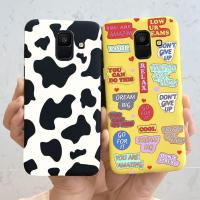 ราคา เคสโทรศัพท์ซิลิโคน แบบนิ่ม ผิวด้าน สําหรับ Samsung Galaxy A6 (2018) Case A6+ A 6 Plus 2018 A600F A605F (15536572864)