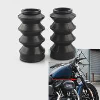 ราคา 39mm Front Fork Cover Gaiter Gator Boot For Harley Davidson Dyna /Iron 883 XL883/ Sportster 883 120 (47005856932)