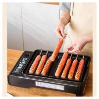 ราคา กระทะย่างไส้กรอก กระทะย่าง กะทะ ไส้กรอง camping แค๊มปิ้ง ไม่ติดกระทะ bbq (19181848342)