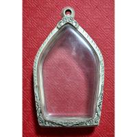 ราคา ตลับเงินพระขุนแผน กรอบเงินพระขุนแผน งานเงินแกะมือ 92.5% ของแท้ ใส่พระขุนแผนได้หลากหลายสำสัก วัดขนาดตามรูป (52703969403)