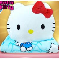 ราคา คิตตี้หมอนผ้าห่มซุกมืออุ่นนุ่ม Hello Kitty พรีเมียมเซเว่น (22414022722)