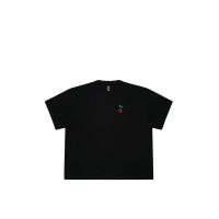 ราคา เสื้อยืด Converse Mens Star Chevron Cherry Loose Fit - Converse Black (19392542370)