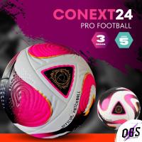 ราคา Adidas Style Football Conext 24 Pro Bola Sepak Size 5 Bola Padang World Cup Champions League- White/Black/Pink (25874229877)