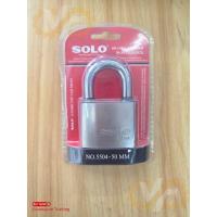 ราคา Solo กุญแจเหล็กไส้ทองเหลือง 5504-50 mm. คอสั้น (27243224854)