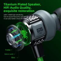 ราคา หูฟังเกมมิ่ง Gaming earphone Plextone G15 V5 ใหม่ลาสุด เล่นเกม เสียงดีมาก พร้อมไมโครโฟน หูฟัง ไมโครโฟน แยกเสียง หูฟัง (18747620066)