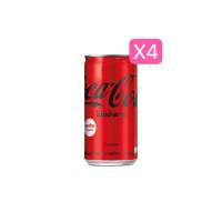 ราคา โค้กไม่มีน้ำตาล 180 มล. 4 กระป๋อง (19684677017)