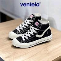 ราคา รองเท้าผ้าใบธรรมชาติสีดํา Ventela Public High - รองเท้าผ้าใบลําลอง (57602927784)