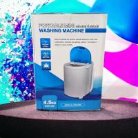 ราคา เครื่องซักผ้าไฟฟ้ามินิ แบบกึ่งอัตโนมัต ขนาด 4.5KG (25603643350)