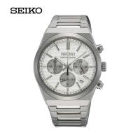 ราคา SEIKO Quartz Chronograph นาฬิกาข้อมือ (ไซโก) รุ่น SSB451P ขนาด 40 mm สีขาว (27554723699)