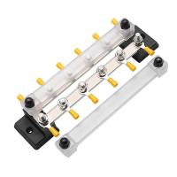 ราคา RV เรือยอชท์สองแถว 4-Channel Busbar DC 150A High Current Busbar 48V Busbar เทอร์มินัลแถวทองแดงผลิตภัณฑ์โรงงานผลิตภัณฑ์คุณภาพสูง (46104419695)