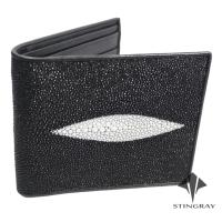 ราคา (ส่งฟรี) กระเป๋าสตางค์หนังปลากระเบน แท้ 100% Stingray Wallet พับ 2 ทบ Stingray Wallet มีหลายสีให้เลือก LUAc (11314865356)
