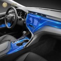 ราคา สําหรับ Toyota Camry 2018-2020 คอนโซลกลางภายในรถ โปร่งใส / เคลือบ TPU ฟิล์มป้องกัน PPF ป้องกันรอยขีดข่วนซ่อมฟิล์ม refit (24525013471)