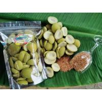 ราคา มะม่วงเบาดองเกลือ แบบเปลือก ขนาด500 กรัมฟรีพริกเกลือ (23714371899)